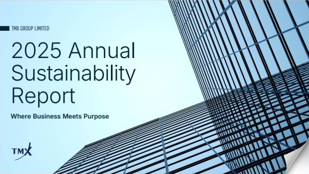 TMX Group 2025 Sustainability Report